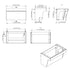 ADA Wall-Mounted Vanity Kit - Style 4
