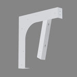Dowell Universal ADA Vanity Bracket Heavy-Duty Commercial Bracket Floating Medical Support Bracket with/without Arm Metal Brackets Suitable for Restroom Vanities, Shelving Units & Work Desks - 7008 Series