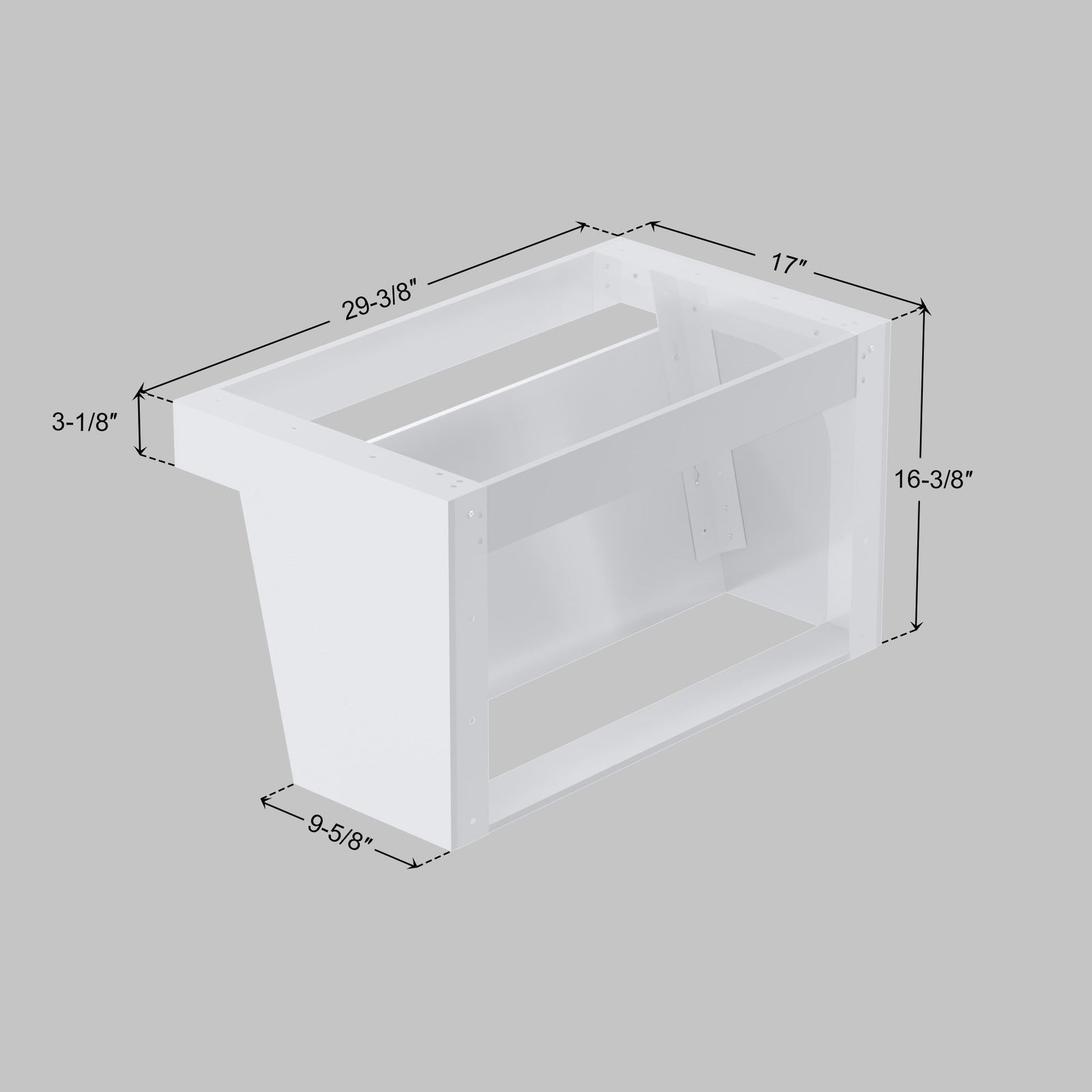 ADA Wall-Mounted Vanity Kit - Style 4