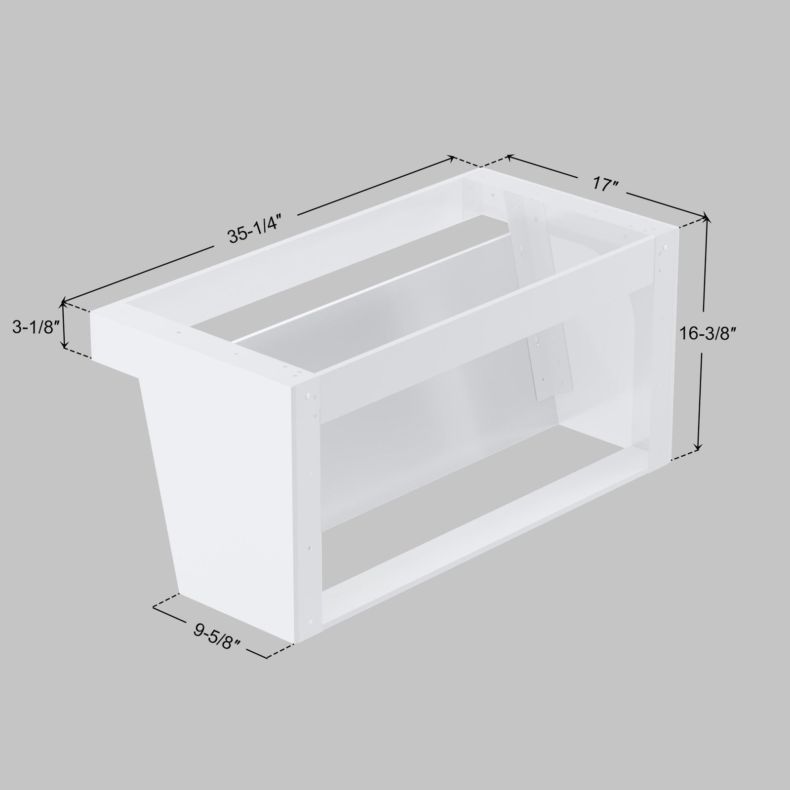 ADA Wall-Mounted Vanity Kit - Style 4