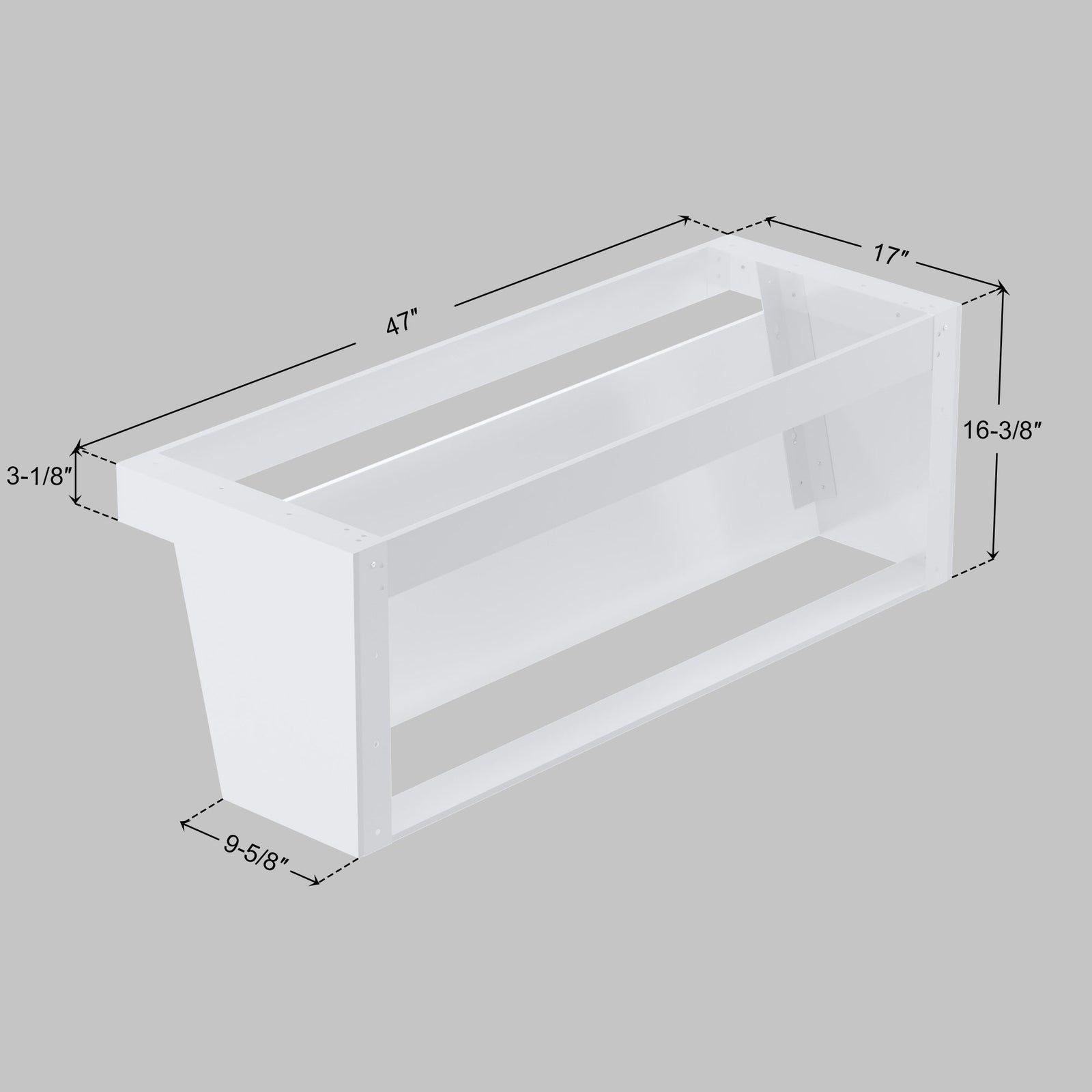 ADA Wall-Mounted Vanity Kit - Style 4