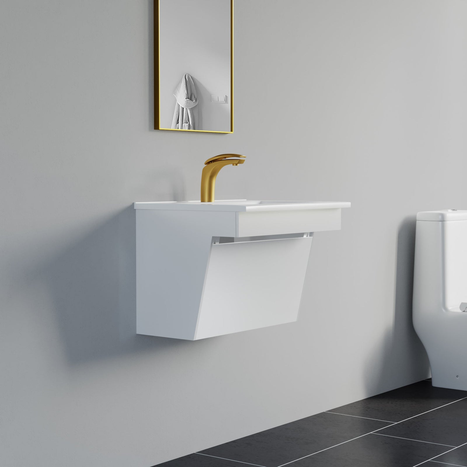 ADA Wall-Mounted Vanity Kit - Style 4