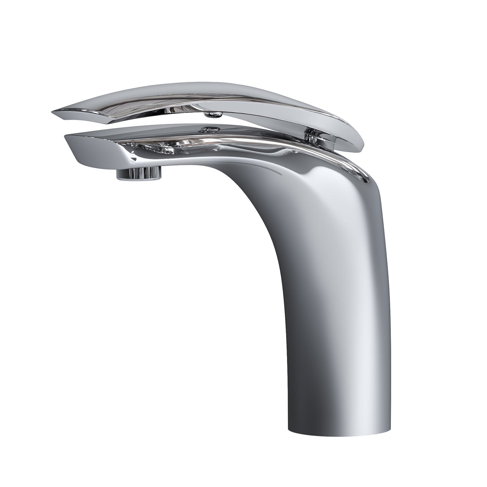 Dowell Bathroom Sink Faucet - Low Spout, Single Handle, Single Hole - 8001 017 Series