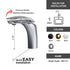 Dowell Bathroom Sink Faucet - Low Spout, Single Handle, Single Hole - 8001 017 Series