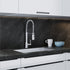 Dowell Kitchen Sink Faucet - 8002 006 Series - High Arc, Pull-Down Sprayer,  Single Handle, Single Hole