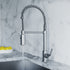 Dowell Kitchen Sink Faucet - 8002 006 Series - High Arc, Pull-Down Sprayer,  Single Handle, Single Hole