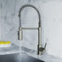 Dowell Kitchen Sink Faucet - 8002 006 Series - High Arc, Pull-Down Sprayer,  Single Handle, Single Hole