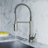 Dowell Kitchen Sink Faucet - 8002 006 Series - High Arc, Pull-Down Sprayer,  Single Handle, Single Hole