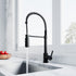 Dowell Kitchen Sink Faucet - 8002 006 Series - High Arc, Pull-Down Sprayer,  Single Handle, Single Hole