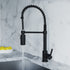 Dowell Kitchen Sink Faucet - 8002 006 Series - High Arc, Pull-Down Sprayer,  Single Handle, Single Hole