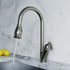 Dowell Kitchen Sink Faucet - 8002 011  Series - High Arc, Pull-Down Sprayer, Single Handle, Single Hole