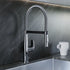 Dowell Kitchen Sink Faucet - 8002 016 Series - High Arc, Pull-Down Sprayer, Single Handle, Single Hole