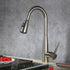 Dowell Kitchen Sink Faucet - 8002 005 Series - High Arc, Pull-Down Sprayer, Single Handle, Single Hole