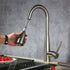 Dowell Kitchen Sink Faucet - 8002 005 Series - High Arc, Pull-Down Sprayer, Single Handle, Single Hole