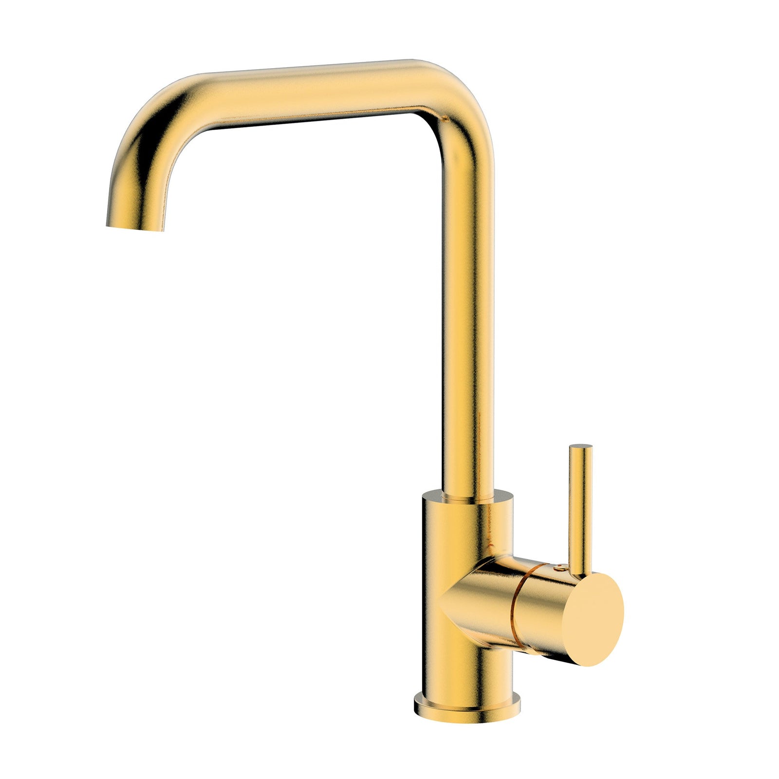 Dowell Kitchen Sink Faucet - One Handle, Single Hole, High Arc - 8002 008 Series