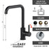 Dowell Kitchen Sink Faucet - One Handle, Single Hole, High Arc - 8002 008 Series