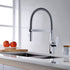 Dowell Kitchen Sink Faucet - 8002 016 Series - High Arc, Pull-Down Sprayer, Single Handle, Single Hole