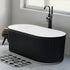 Dowell Freestanding Bathtub Faucet - 8003 001 Series, Floor Mounted Brass Bathroom Tub Faucets with Hand Shower