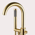 Dowell Freestanding Bathtub Faucet - 8003 001 Series, Floor Mounted Brass Bathroom Tub Faucets with Hand Shower