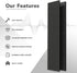Dowell 3D Slat Wall Panels,Fluted Panels for Wall,Wall Decor Panels Noise Reduction, 95"H - 9001 9512 Series