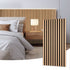 Dowell 3D Slat Wall Panels,Fluted Panels for Wall,Wall Decor Panels Noise Reduction, 48"H - 9001 4812 Series