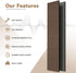 Dowell 3D Slat Wall Panels,Fluted Panels for Wall,Wall Decor Panels Noise Reduction, 48"H - 9001 4812 Series