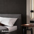 Dowell 3D Slat Wall Panels,Fluted Panels for Wall,Wall Decor Panels Noise Reduction, 95"H - 9001 9512 Series