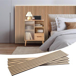 Dowell 3D Slat Wall Panels,Fluted Panels for Wall,Wall Decor Panels Noise Reduction, 95"H - 9001 9512 Series