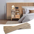 Dowell 3D Slat Wall Panels,Fluted Panels for Wall,Wall Decor Panels Noise Reduction, 95"H - 9001 9512 Series