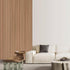 Dowell 3D Slat Wall Panels,Fluted Panels for Wall,Wall Decor Panels Noise Reduction, 95"H - 9001 9512 Series