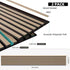 Dowell 3D Slat Wall Panels,Fluted Panels for Wall,Wall Decor Panels Noise Reduction, 95"H - 9001 9512 Series