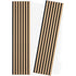 Dowell 3D Slat Wall Panels,Fluted Panels for Wall,Wall Decor Panels Noise Reduction, 95"H - 9001 9512 Series