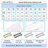Dowell Cabinet Handle, Stainless Steel/Aluminum Construction Bar Plulls 3001 Series