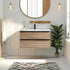 Goldea 30" Vanity with Sink, Modern Vanity Bathroom with 2 Extra Big Drawers, Wall Mounted Floating - gd003 Series