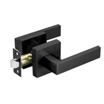 Golder Door Lock,Square Door levers for Bathroom, Bedroom, and Rooms