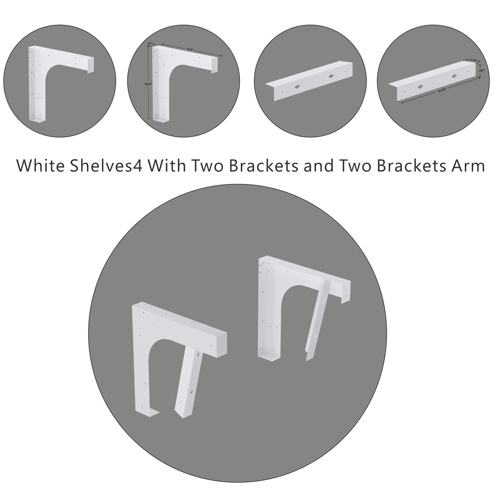ADA Wall-Mounted Vanity Kit - Style 4