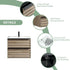 Goldea 24" Vanity with Sink, Modern Vanity Bathroom with 2 Extra Big Drawers, Wall Mounted Floating - gd003 Series