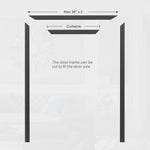 Dowell Flush Door Slab, Door Frame Kit
