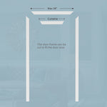 Dowell Flush Door Slab, Door Frame Kit