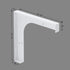 Dowell Universal ADA Vanity Bracket Heavy-Duty Commercial Bracket Floating Medical Support Bracket with/without Arm Metal Brackets Suitable for Restroom Vanities, Shelving Units & Work Desks - 7008 Series
