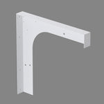 Dowell Universal ADA Vanity Bracket Heavy-Duty Commercial Bracket Floating Medical Support Bracket with/without Arm Metal Brackets Suitable for Restroom Vanities, Shelving Units & Work Desks - 7008 Series