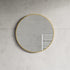 Dowell 23-5/8" Round Wall Mirror for Bath/Living Room/Hallway - Aluminum Frame - 5004 Series