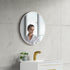 Dowell 23-5/8" Round Wall Mirror for Bath/Living Room/Hallway - Aluminum Frame - 5004 Series