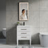Dowell LED Wall Mirror with Black Aluminum Frame - Bathroom, Living Room, Bedroom, Lobby - 5005 Series