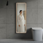 Dowell LED Wall Mirror with Black Aluminum Frame - Bathroom, Living Room, Bedroom, Lobby - 5005 Series