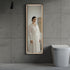 Dowell LED Wall Mirror with Black Aluminum Frame - Bathroom, Living Room, Bedroom, Lobby - 5005 Series