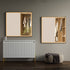 Dowell LED Wall Mirror with Black Aluminum Frame - Bathroom, Living Room, Bedroom, Lobby - 5005 Series