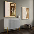 Dowell LED Wall Mirror with Black Aluminum Frame - Bathroom, Living Room, Bedroom, Lobby - 5005 Series
