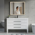 Dowell LED Wall Mirror with Black Aluminum Frame - Bathroom, Living Room, Bedroom, Lobby - 5005 Series