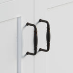 Dowell Cabinet Pulls Handle, Zinc Alloy 3132 Series-10Pack